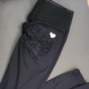 Black cute booty lounge leggings